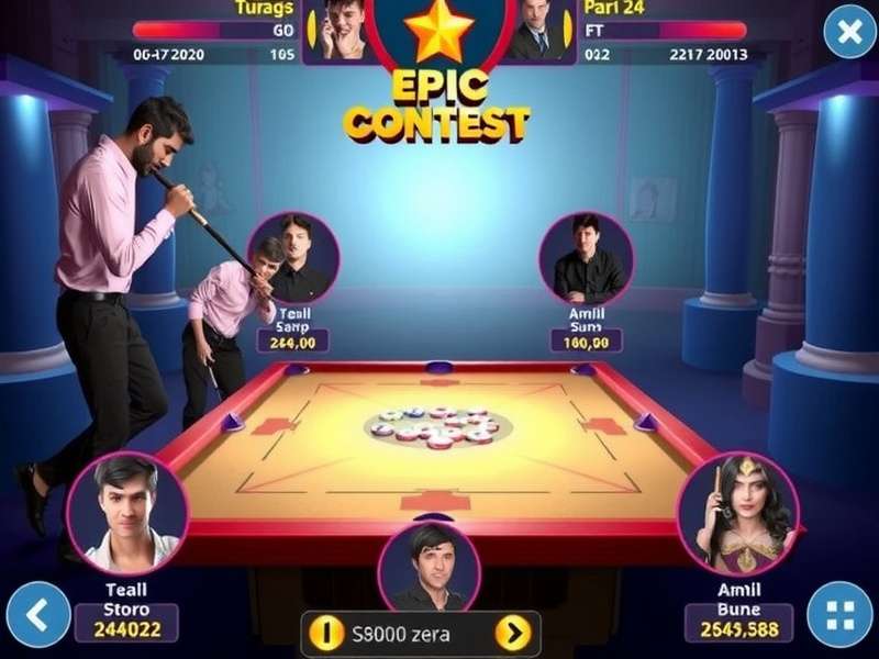Carrom Epic Contest Gameplay Screenshot
